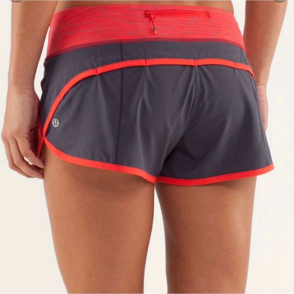 COPY - Lululemon’s popular Low Rise Speed Shorts 2.5” length. Size 4.